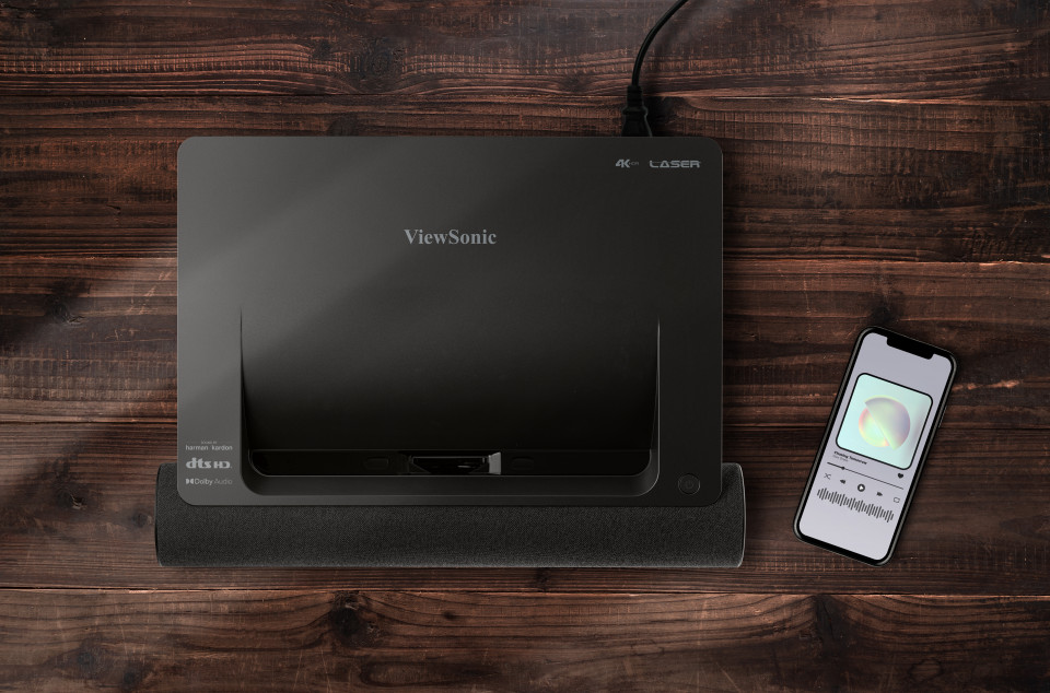 ViewSonic X2000B-4K 4K HDR Ultra Short Throw Smart Laser Projector